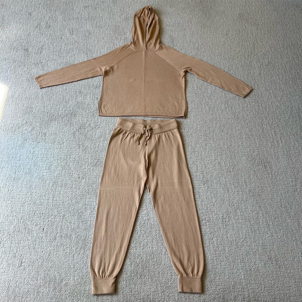Banana Republic Women’s Hoodie & Joggers Matching Sweatsuit Set